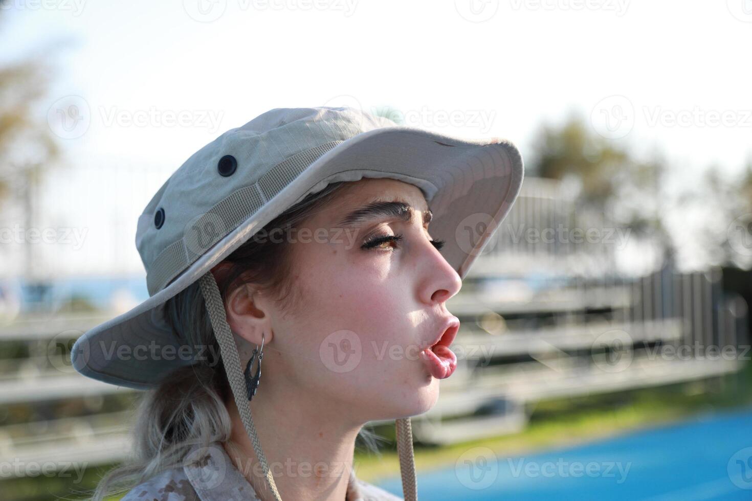 Soldier Women At Hard Work photo