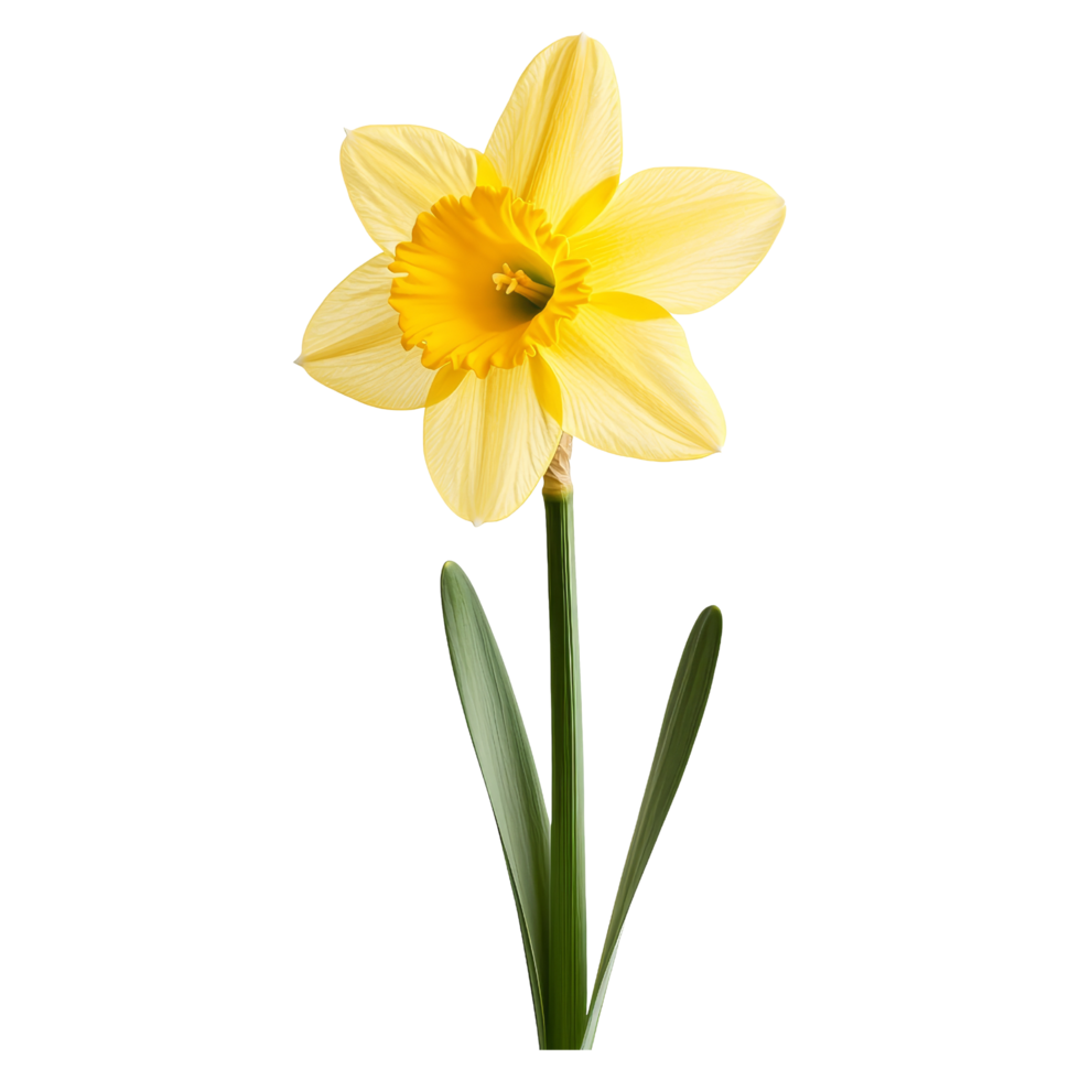 Daffodil bloom nature png