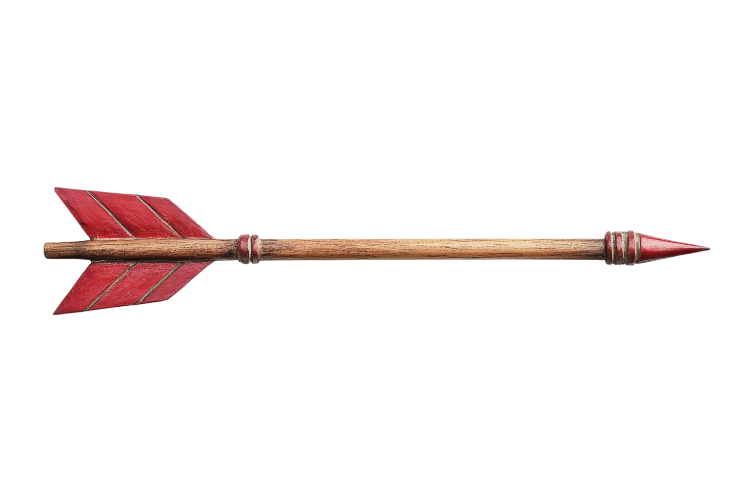 Dashed arrow front view png