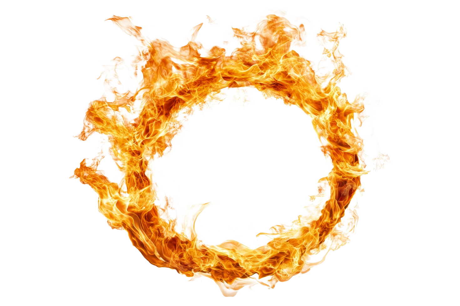 Dynamic fire ring png