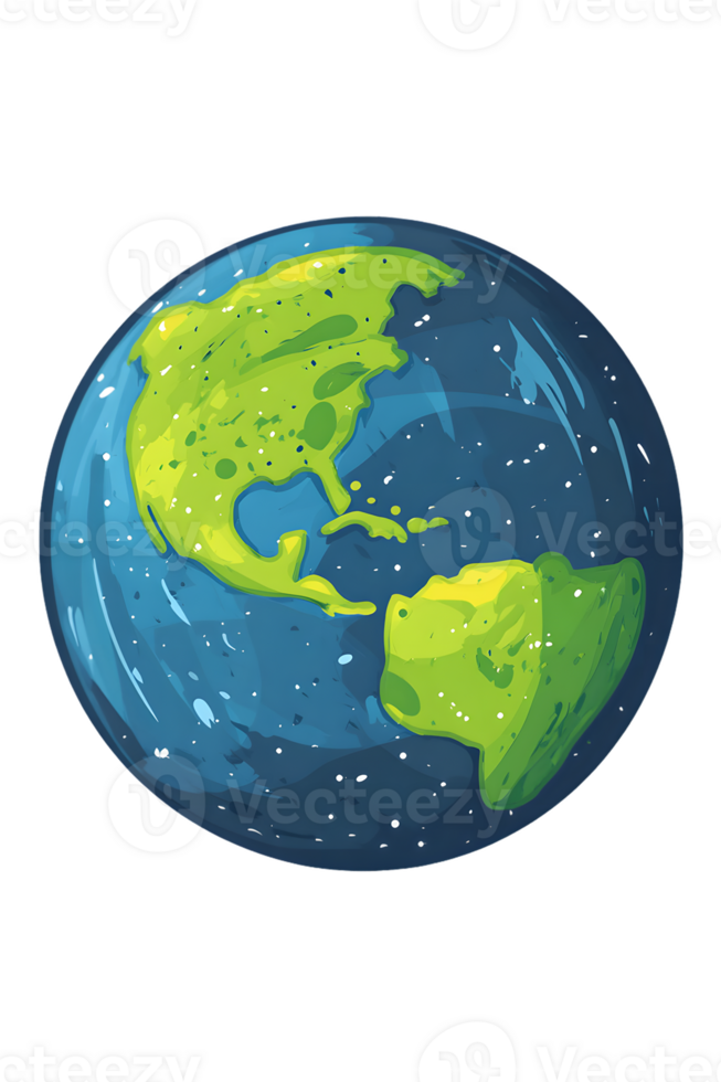 An Earth Globe Illustration png