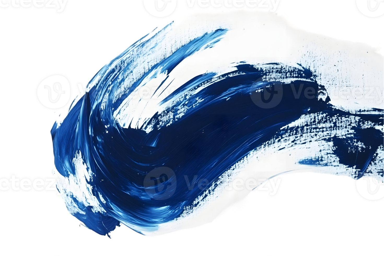 Blue and White Paint Strokes png