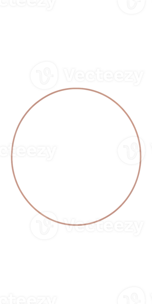 Mauve Circle on Transparent Background png