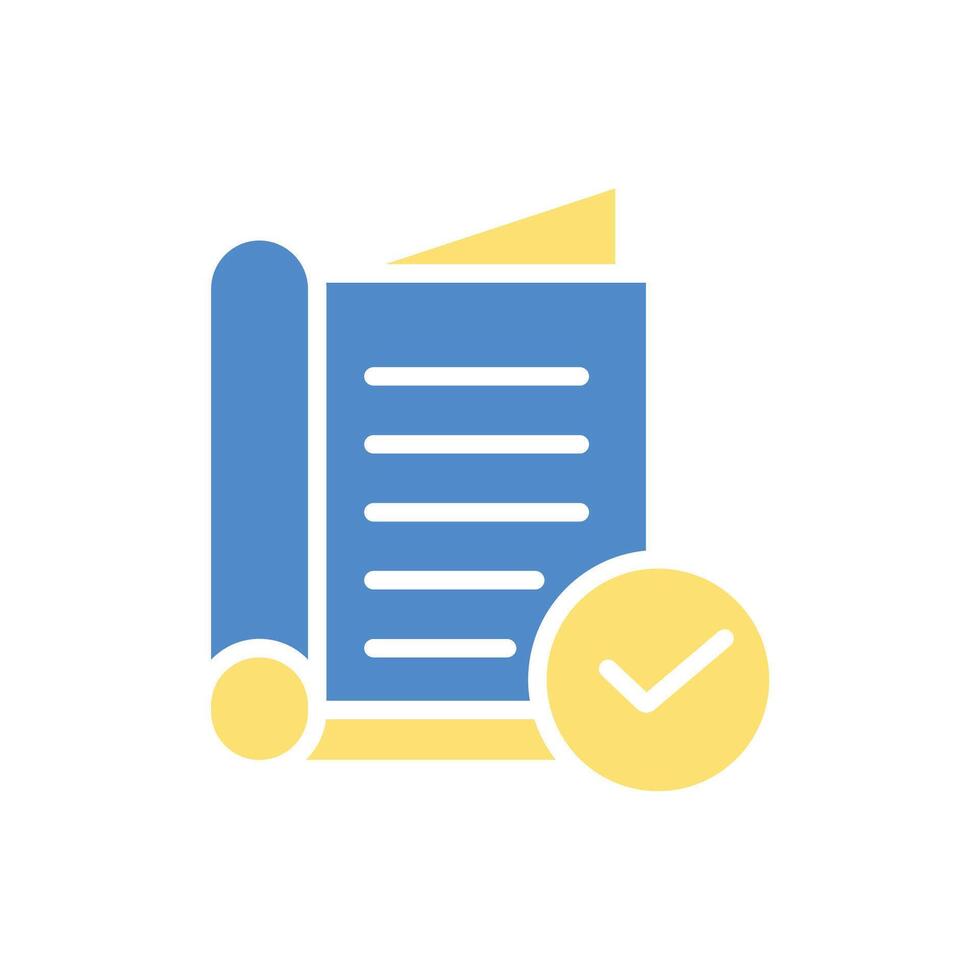 stamp document icon. Editable stroke.linear style sign for use web design,logo.Symbol illustration. vector