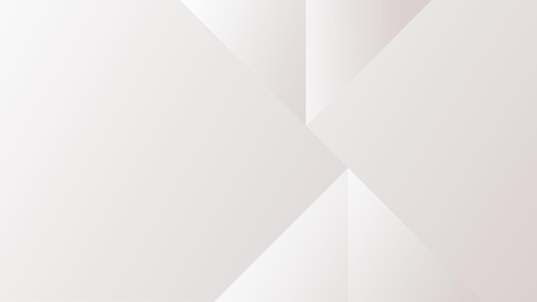 Minimalist White Geometric Abstract Background vector