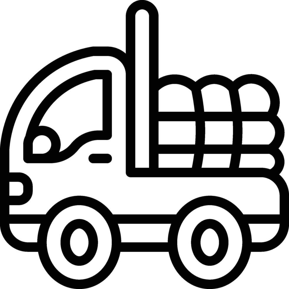 Truck Icon. Mini Truck Icon vector