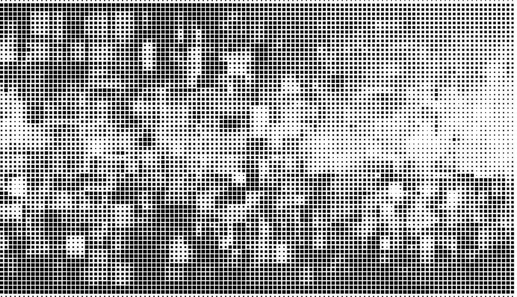 Square rectangle halftone pattern vector