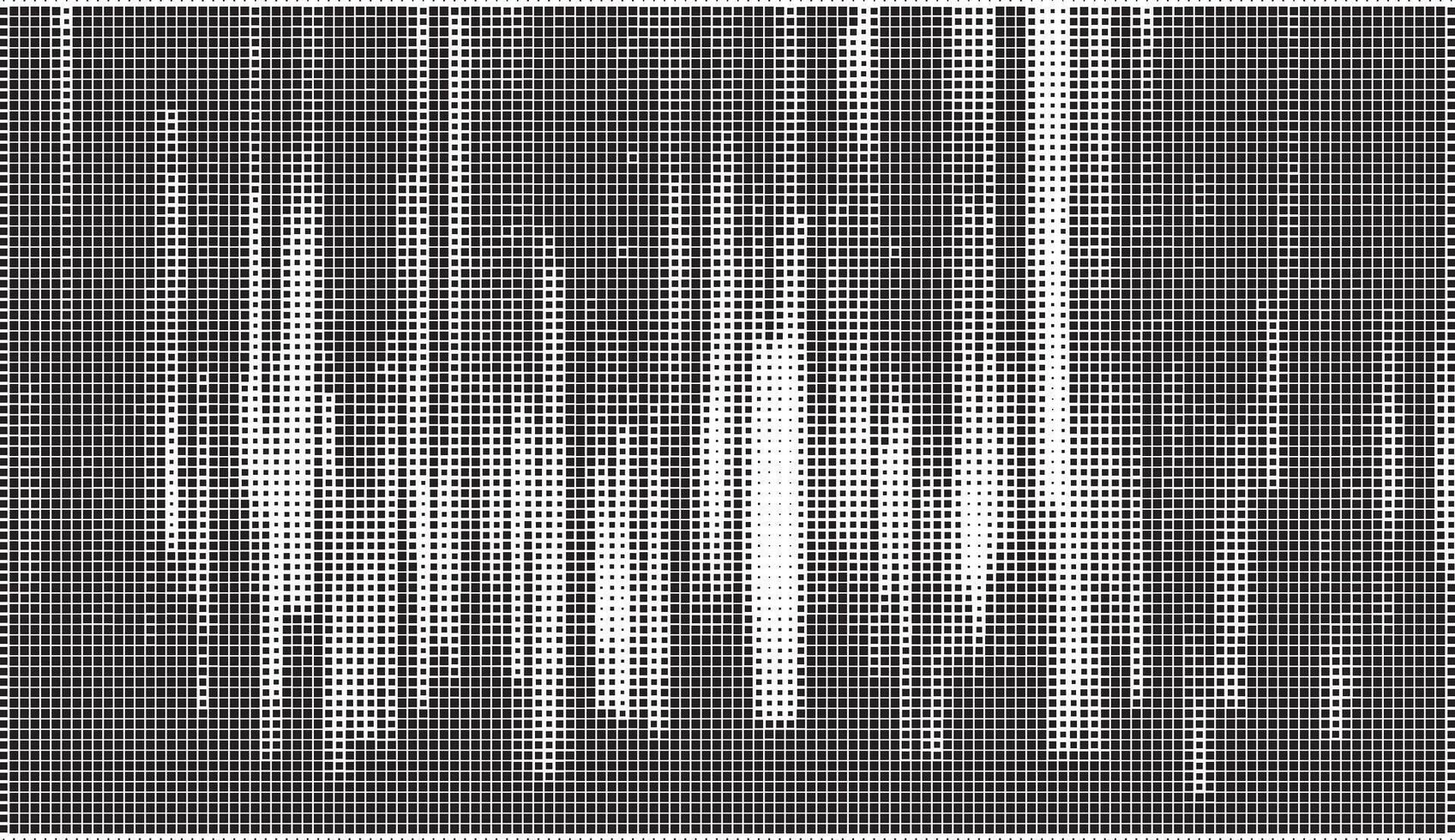 A Stylized Halftone Rain Effect vector
