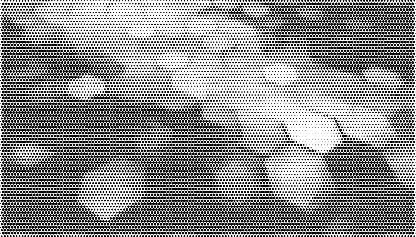 Modern Hexagonal Halftone Background vector