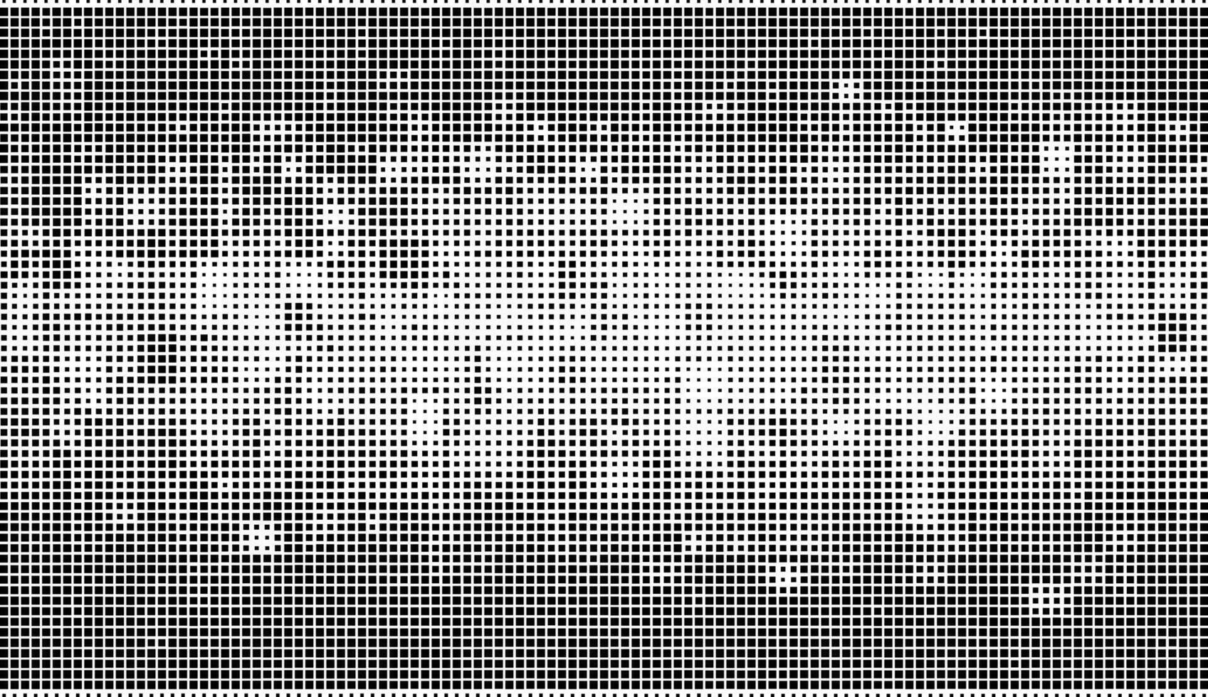 Small square pixel halftone patterns vector