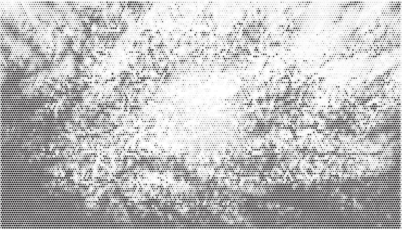 High-Contrast Halftone Texture vector
