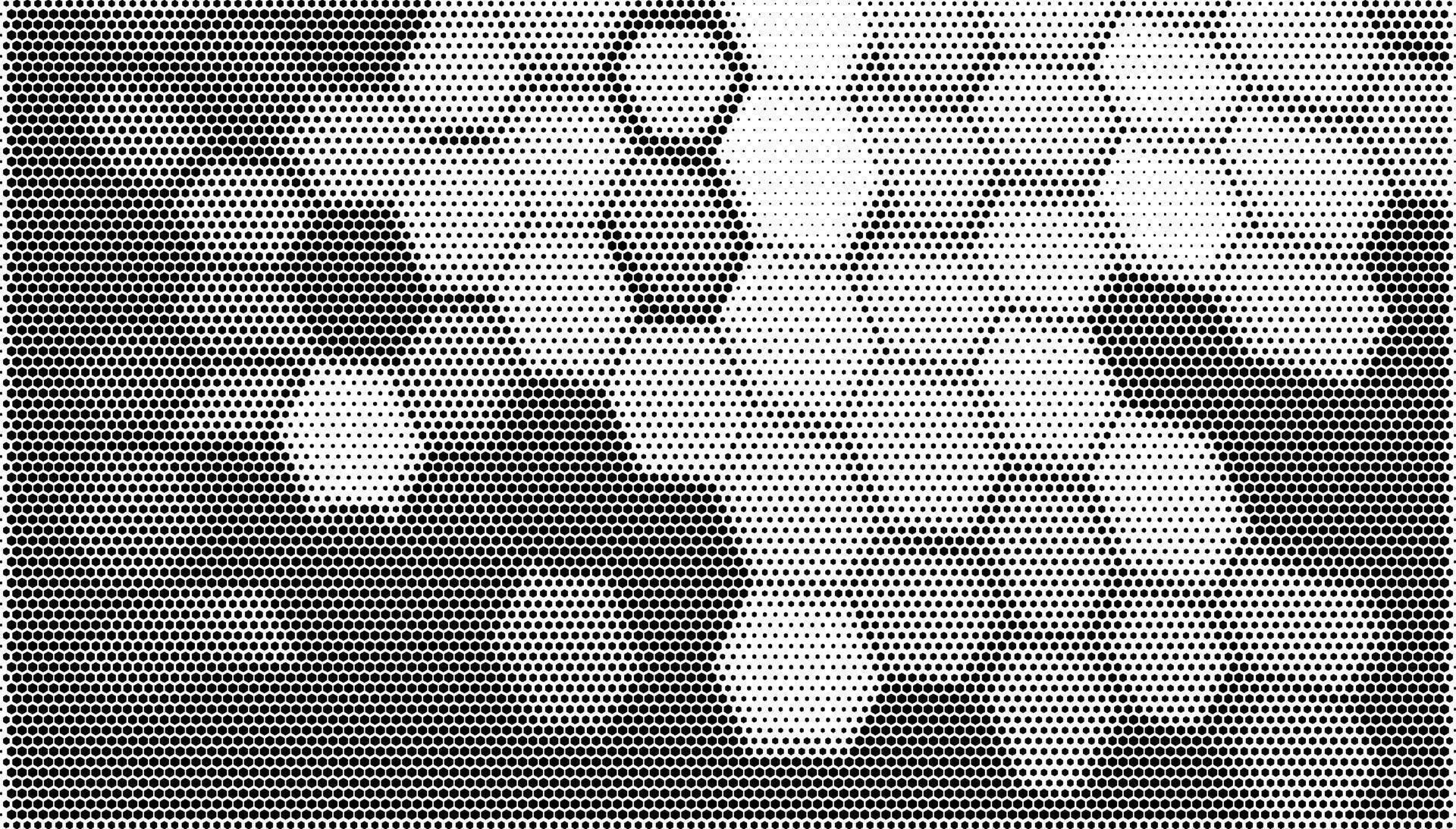 Geometric Hexagonal Halftone Pattern 56489337 Vector Art at Vecteezy