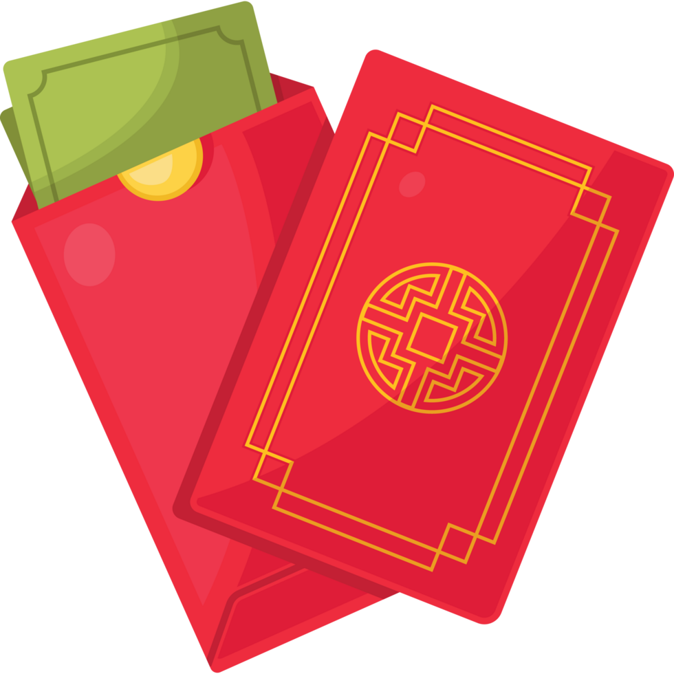 chinese new year red envelope, hong bao png