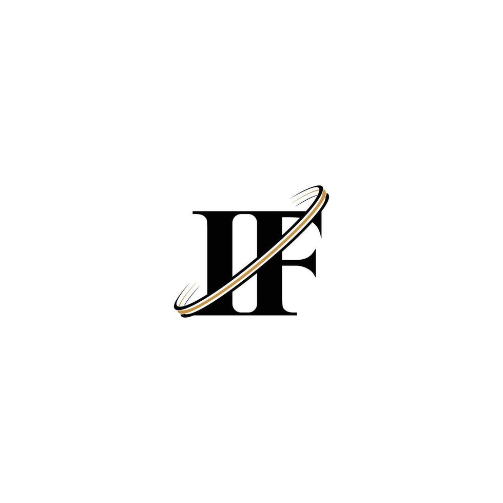 IF FI High Quality Logo Design for Professional Brands vector