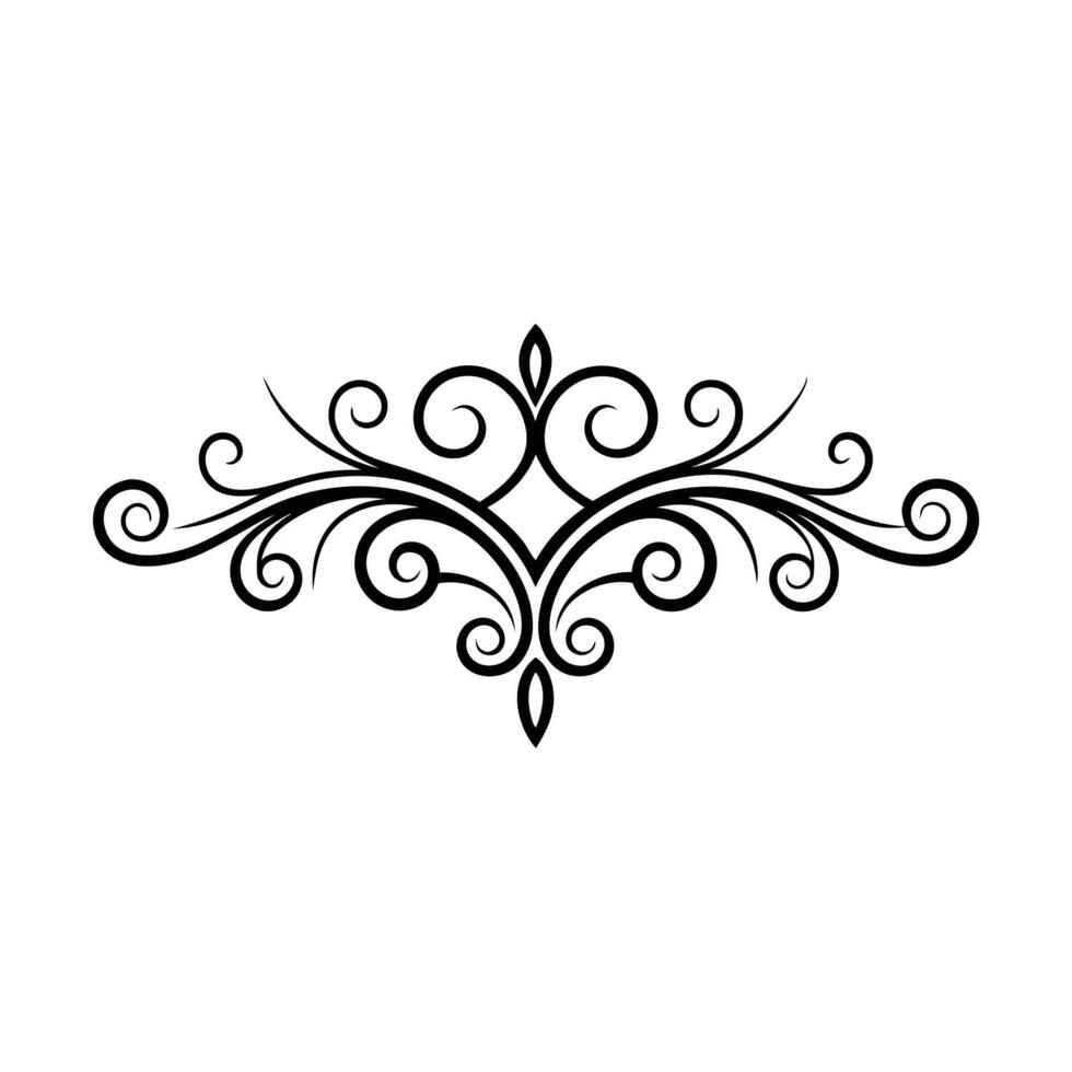 Monochromatic design characterized by swirling motifs, blending simplicity with complexity in a captivating manner design elements illustration vector