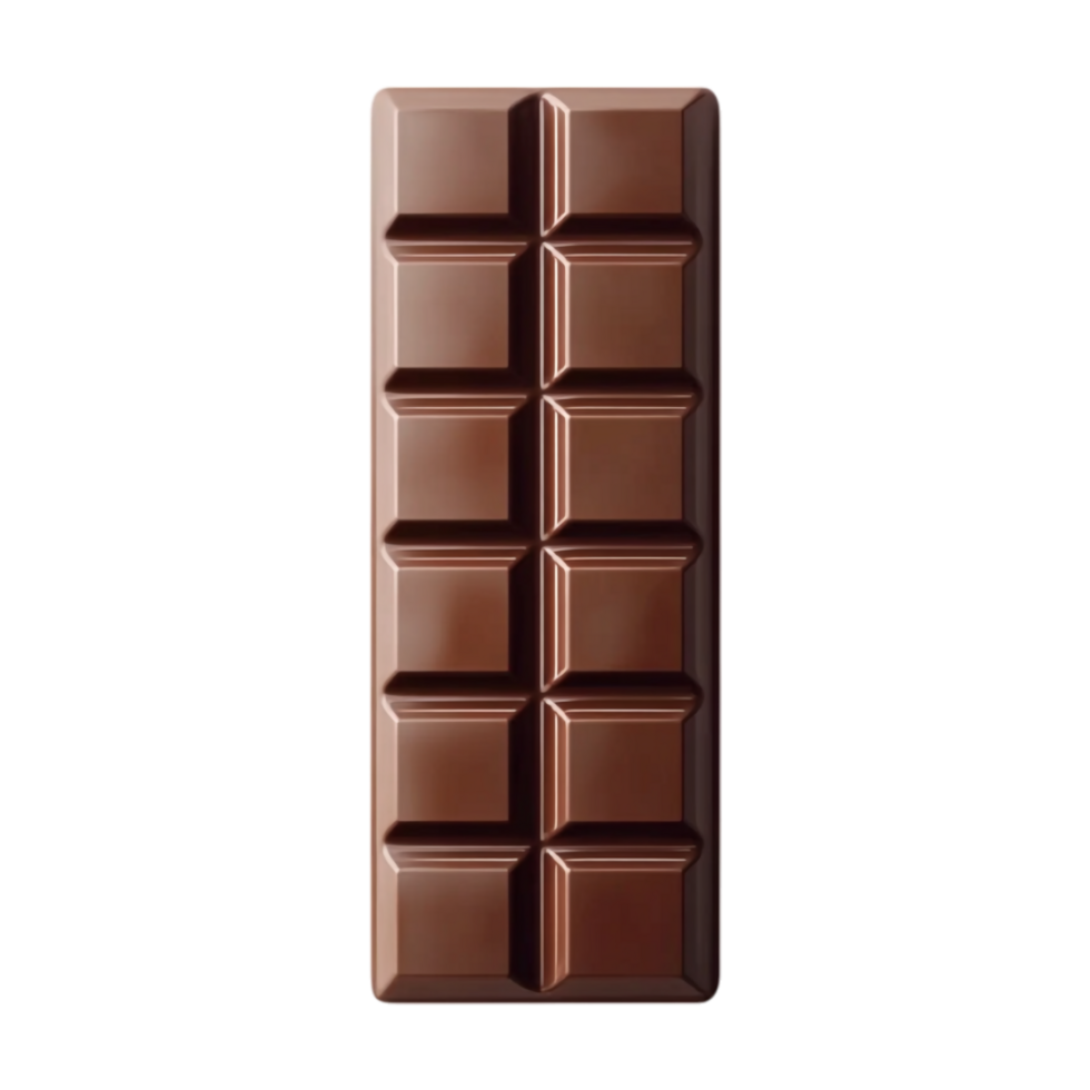 chocolate bar on transparent background png