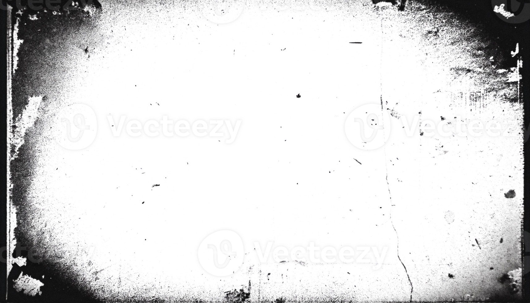 black and white grunge frame png