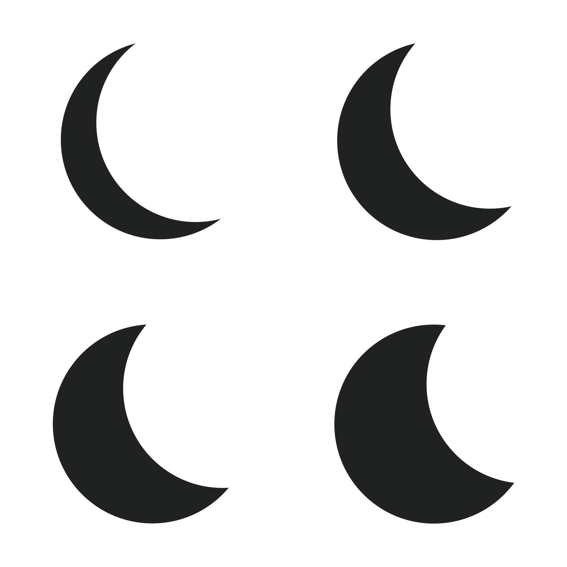 Crescent Moon Phases Icons 56491130 Vector Art at Vecteezy Crescent Moon Phases Icons 56491130 Vector Art at Vecteezy