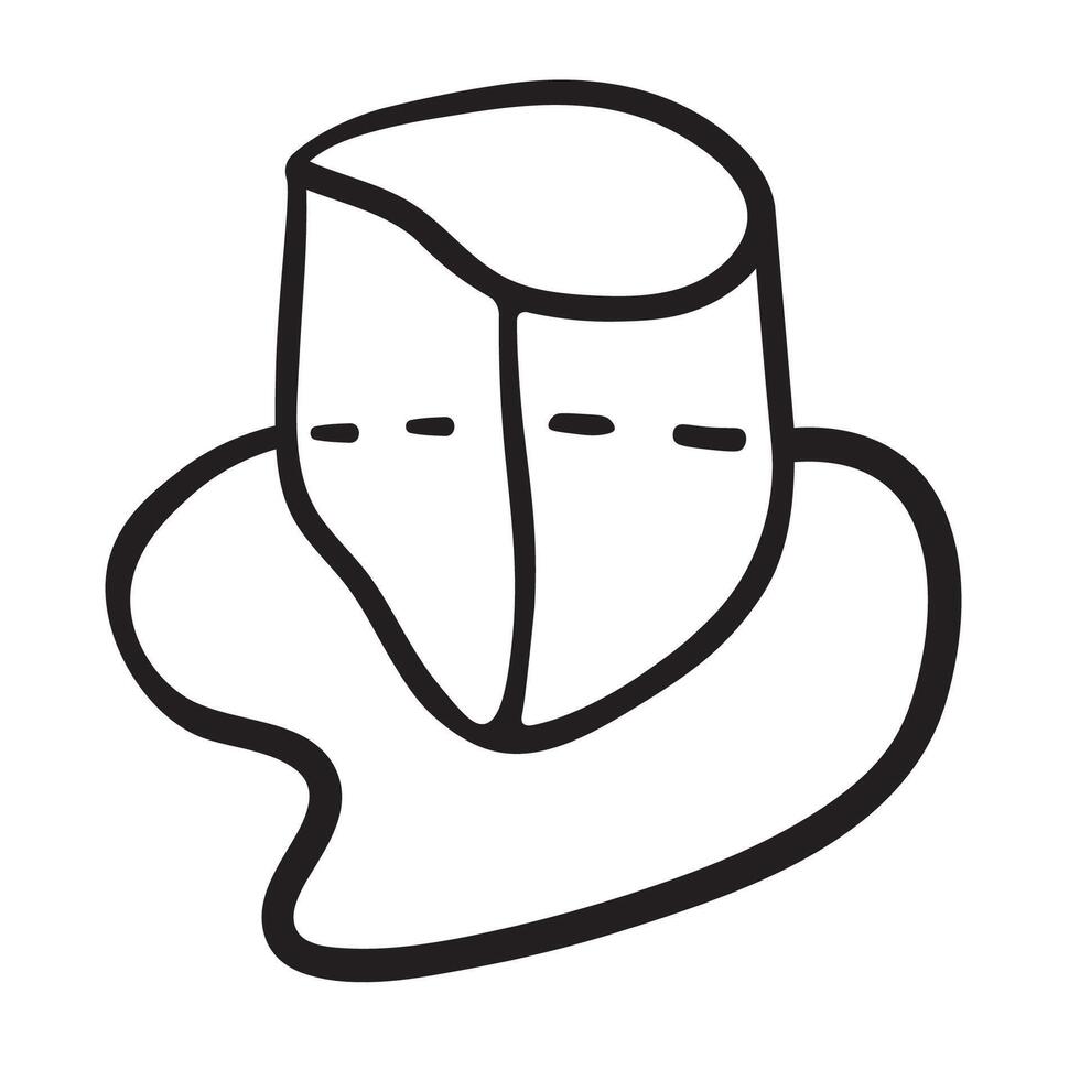 abstract shape on surface vector