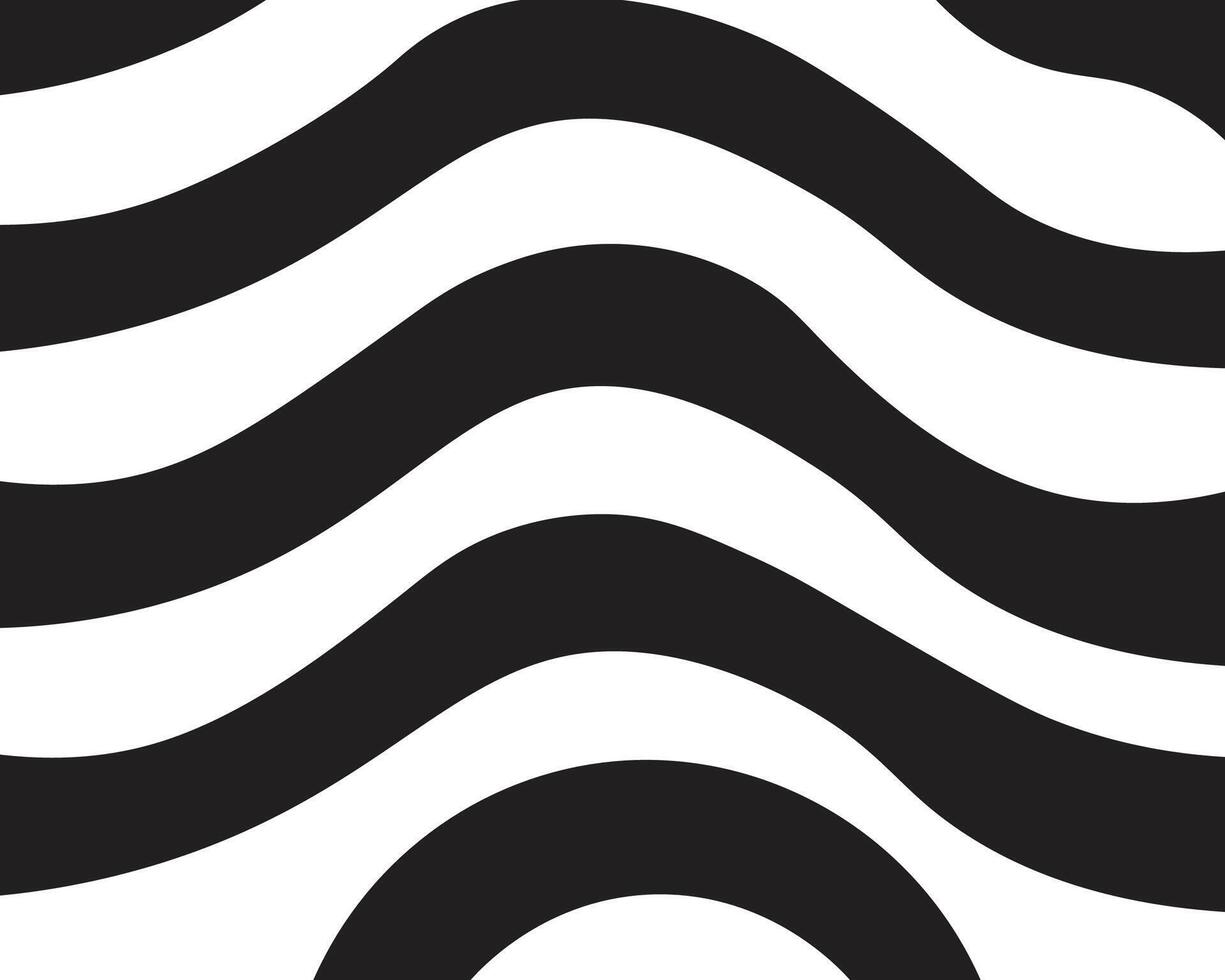 curve wave ornament vector