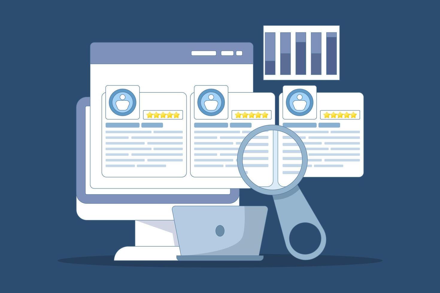concept of recruitment agency, human resources services, recruitment network and candidate interview. Employees looking for jobs. finding opportunities, online recruitment services. flat illustration. vector