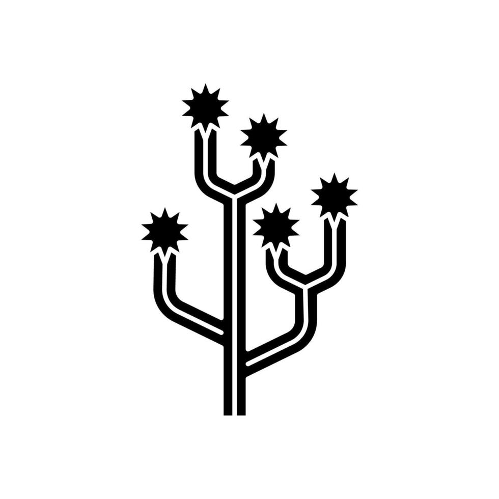 Cactus Desert Plant Icon Design vector