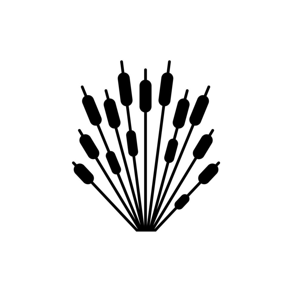Cactus Icon. Desert Plant Silhouette Icon vector