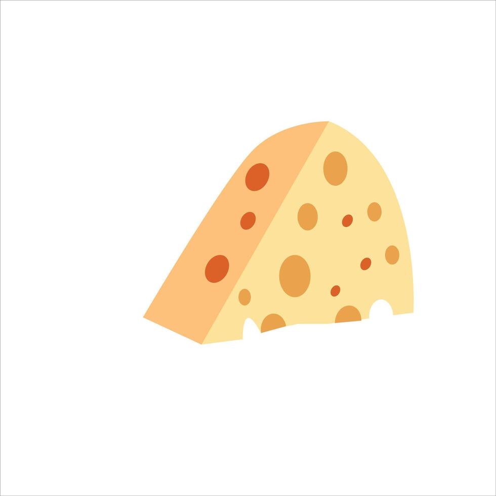 cheese 3d icon vector