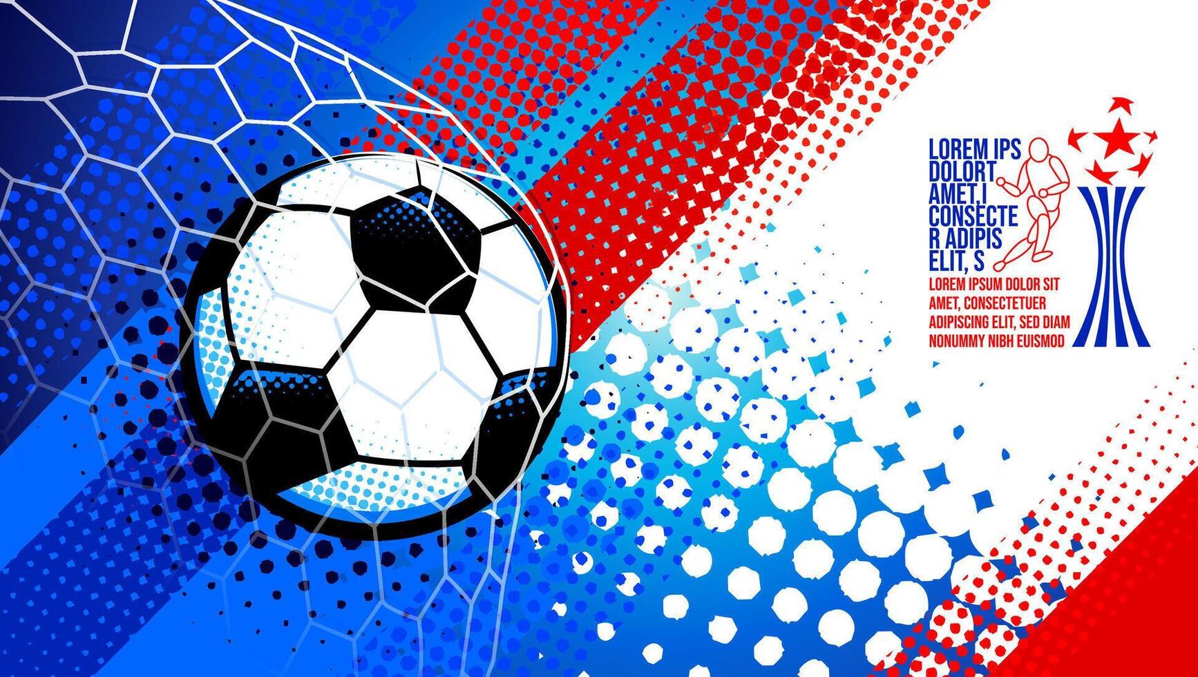banner Template , Football Match vector
