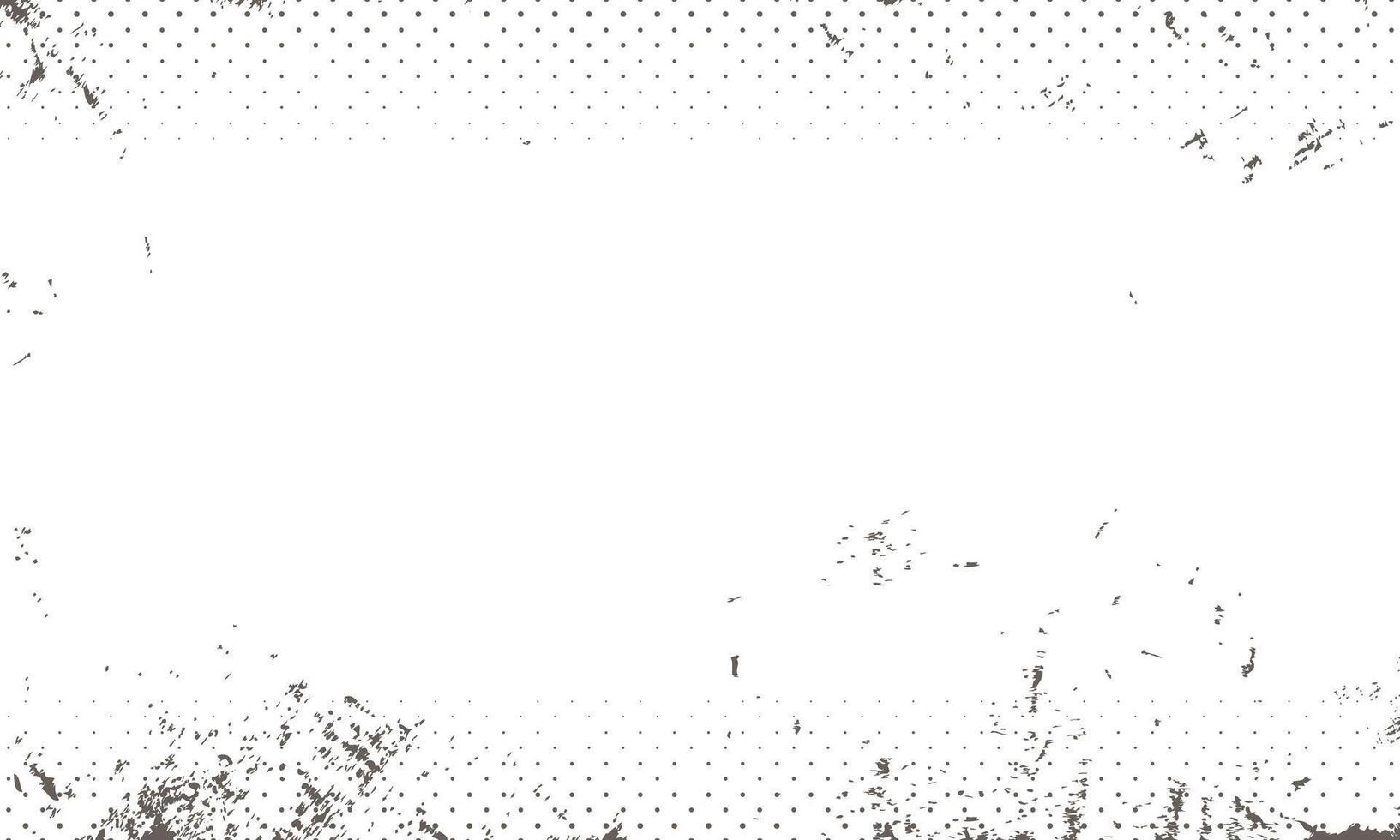 Grunge Dotted Halftone Texture Edges with Ink Stain Blot Overlay Image Filter vector