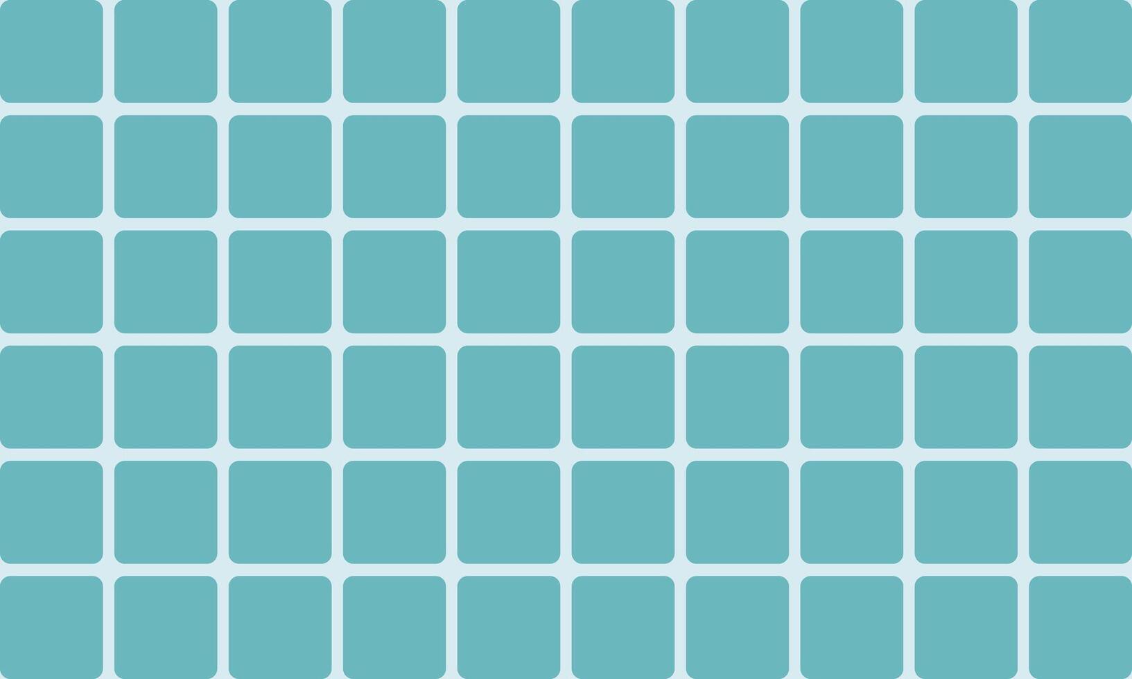 Green Square mosaic pattern for home interior. Ceramic tile background vector