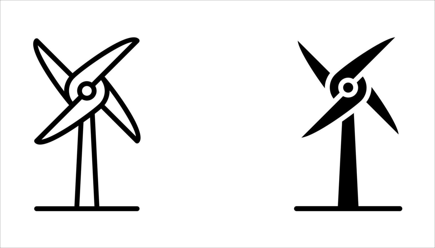 fan icon set vector