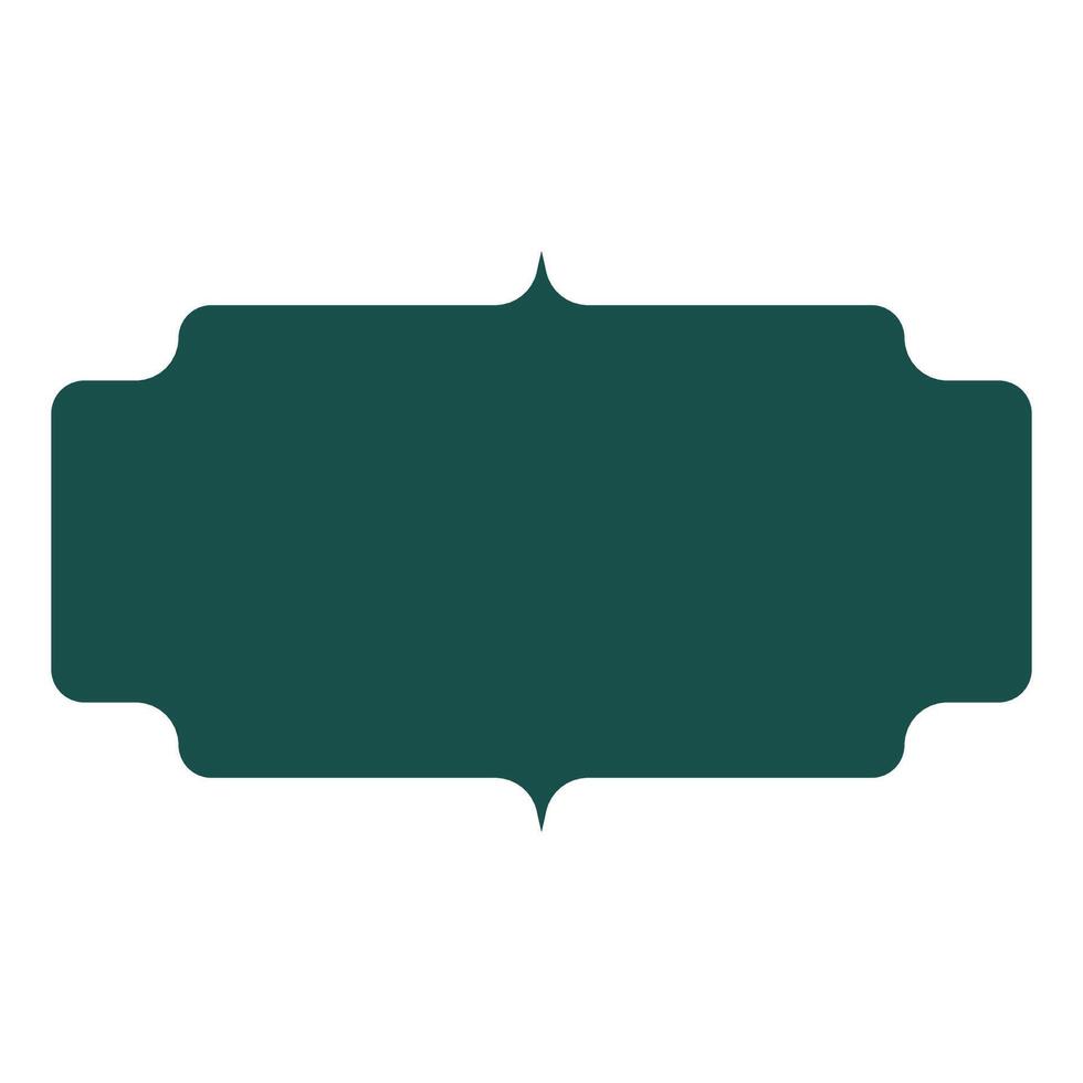 Islamic Frame Shape vector