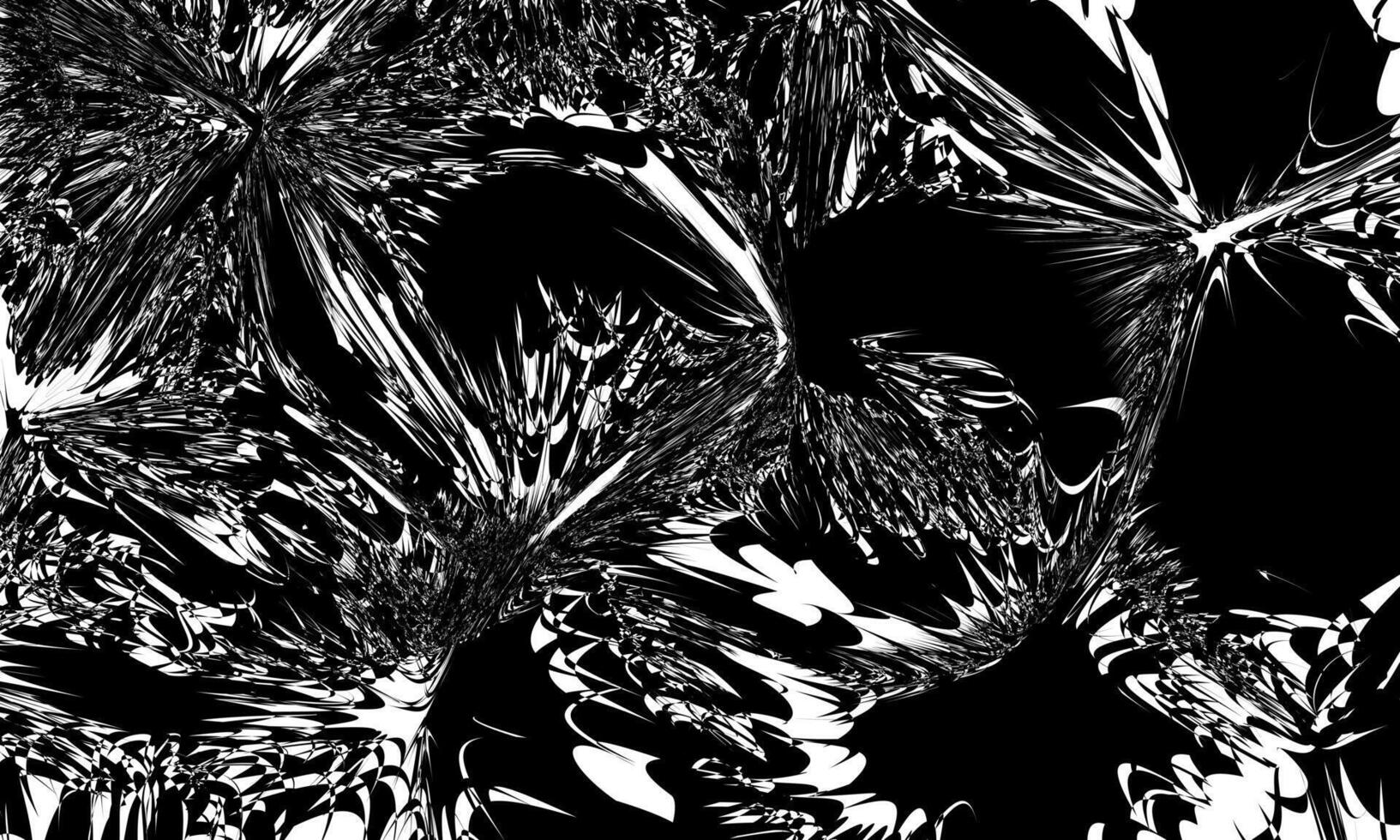 Paint black splash brush stroke. distressed grainy texture. retro style. vector