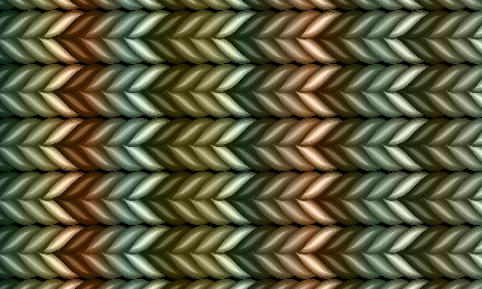webbing rope pattern. retro color rope. ethnic colorful background. vector
