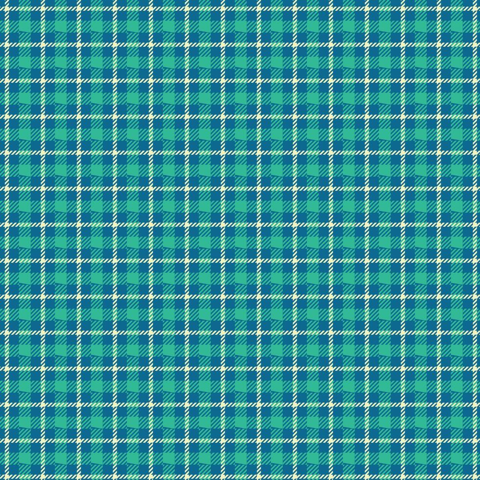 A green and white checkered fabric background vector