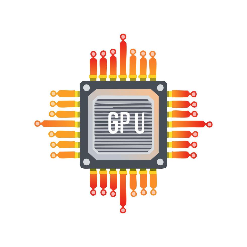 A GPU or processor with heat effects vector