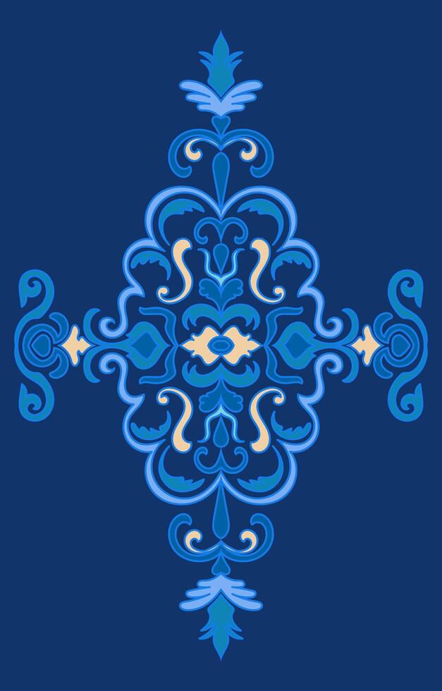 Abstract Elements for Carpet and Fabric Patterns vector