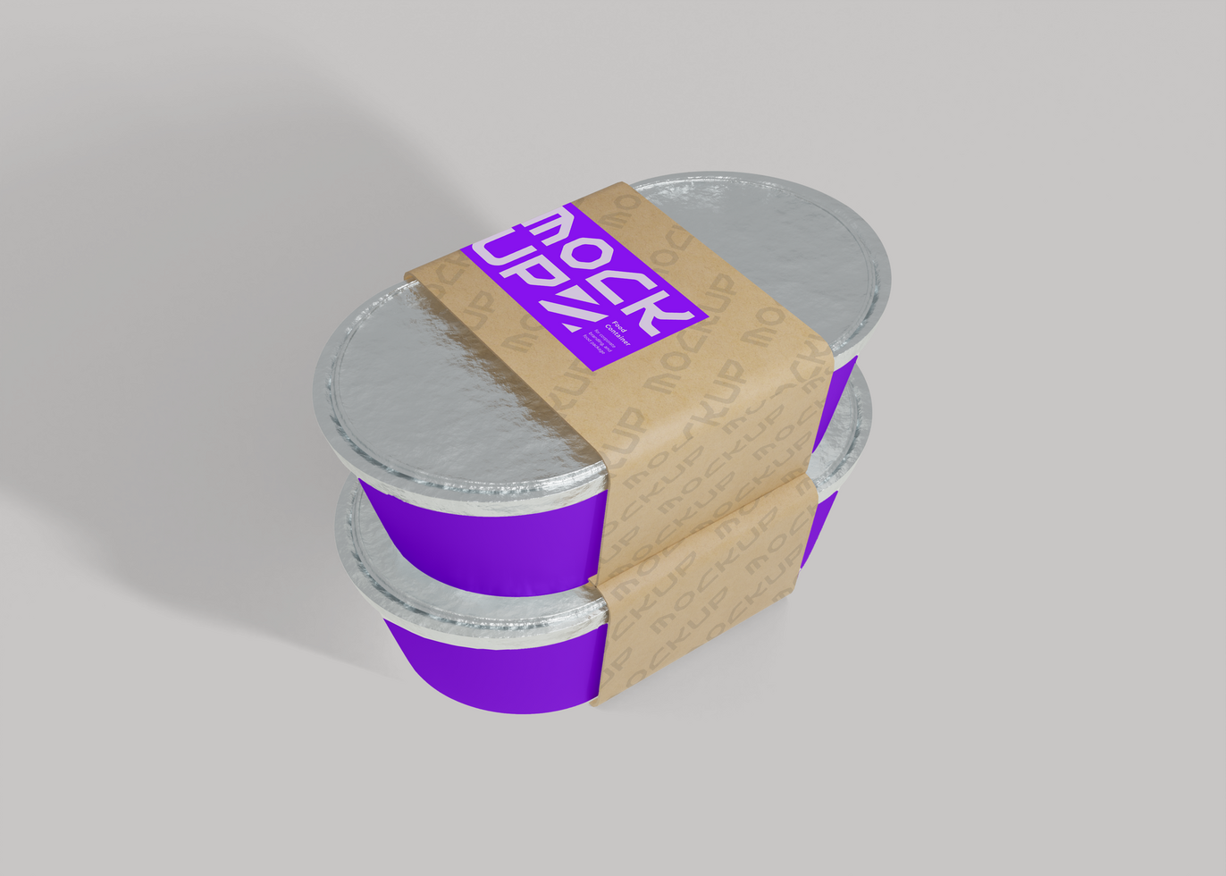 Meal Container Mockup for Clean Branding psd