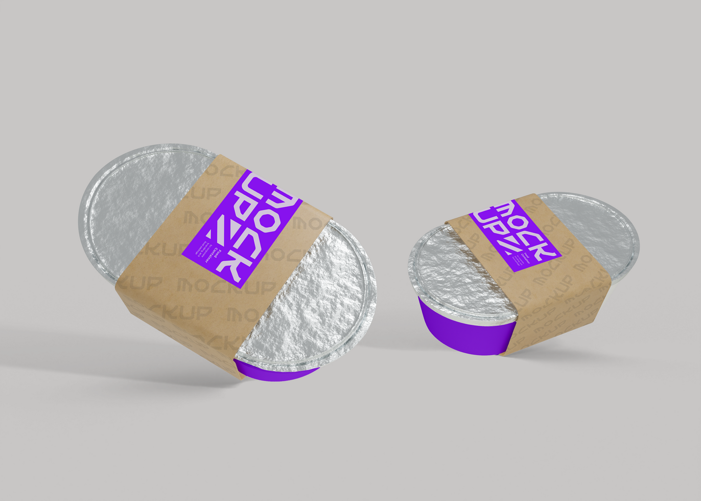 Takeaway Food Container Mockup for Restaurant Branding psd