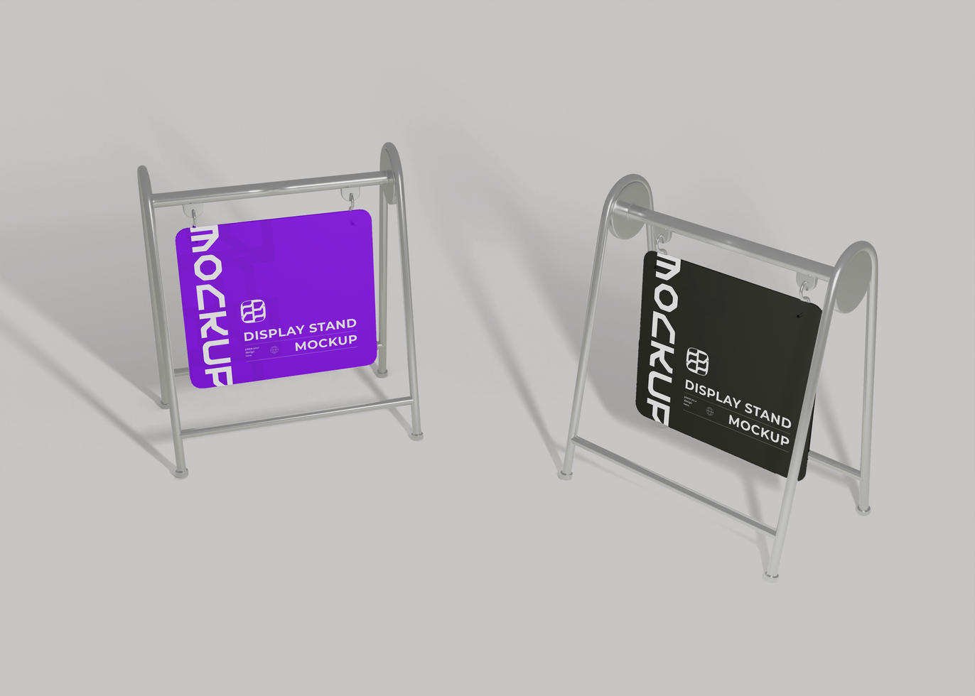 Display Stand Mockup for Product Promotion psd