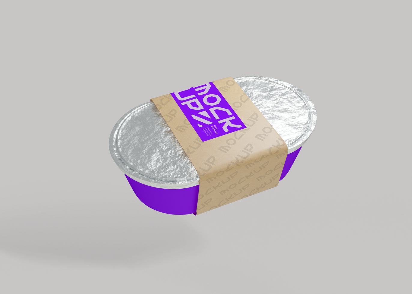 Food Container Mockup for Branding Design psd