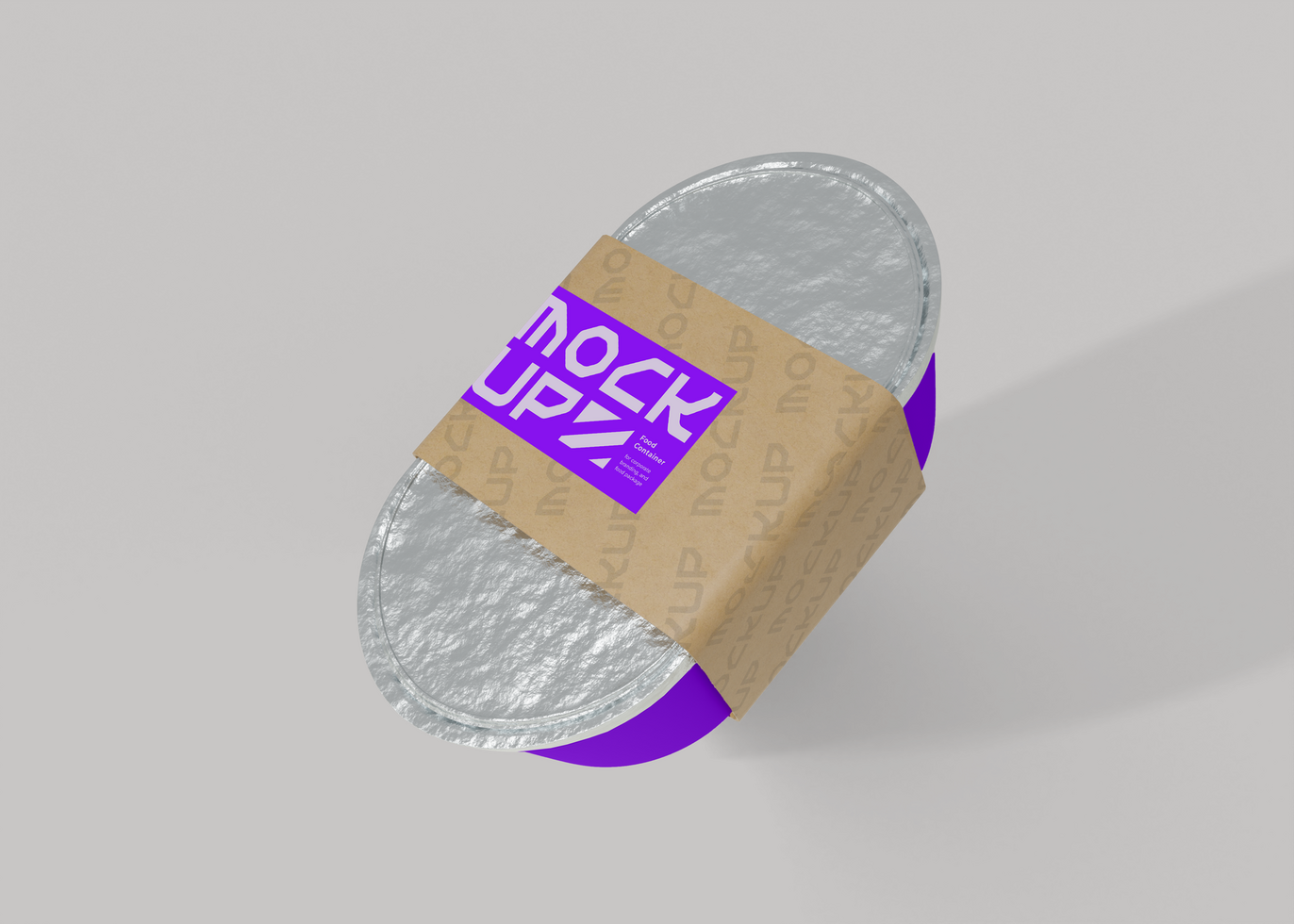 Food Storage Container Mockup psd