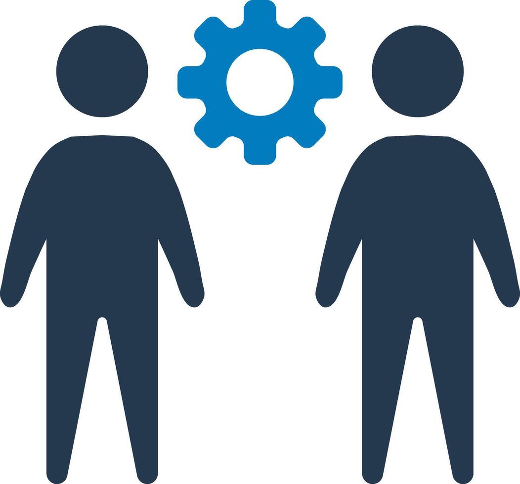 Management solution icon vector