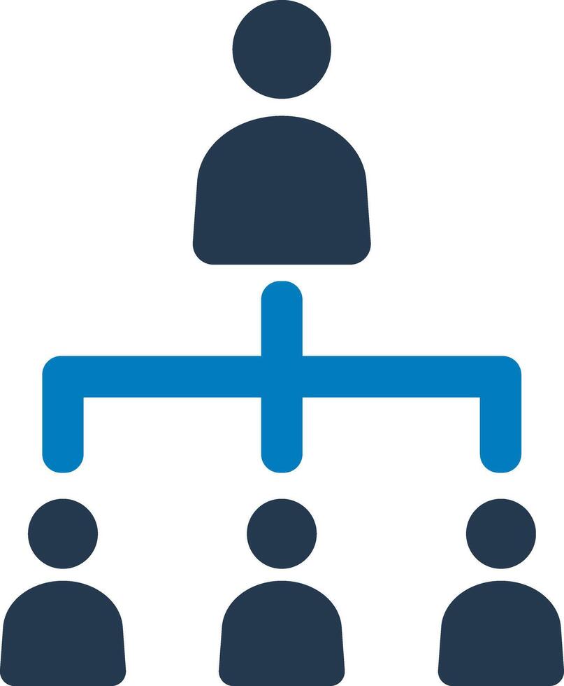 Business leader icon vector
