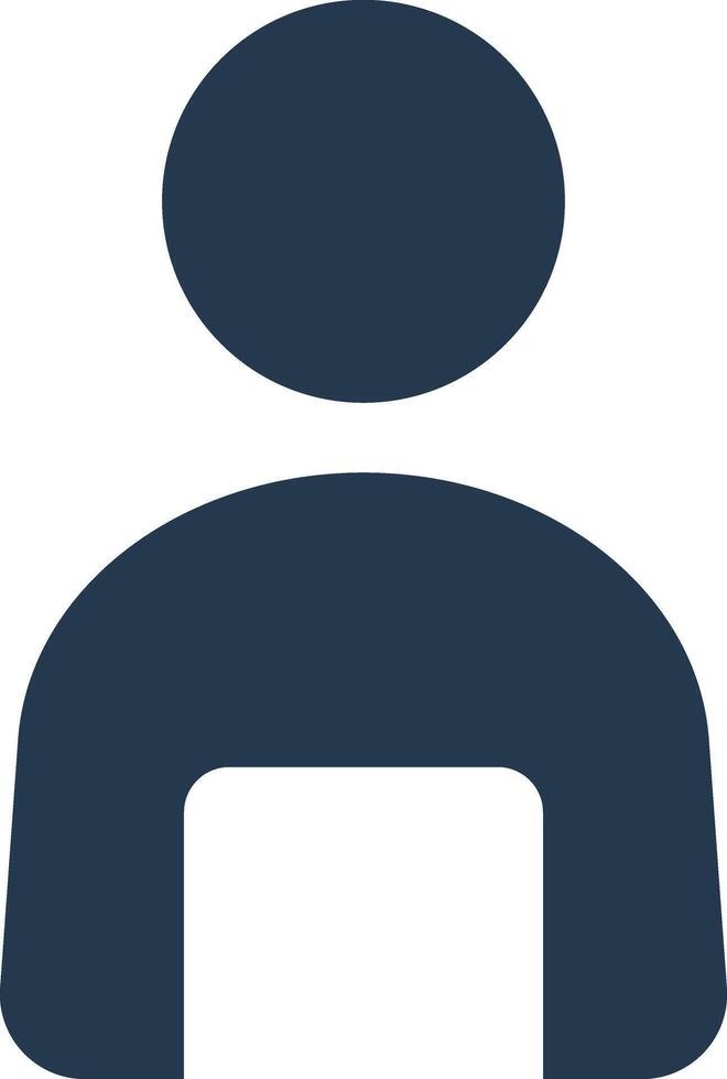 Business laptop icon vector