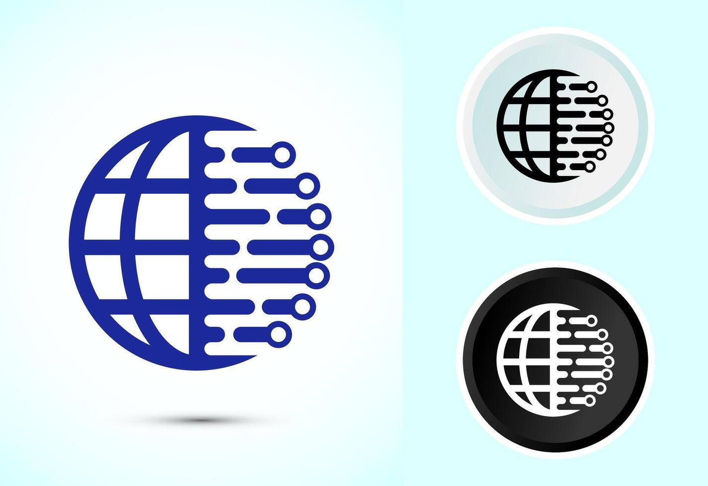 Digital transformation icon design. Digitalization sign suitable for mobile apps, and web designs vector