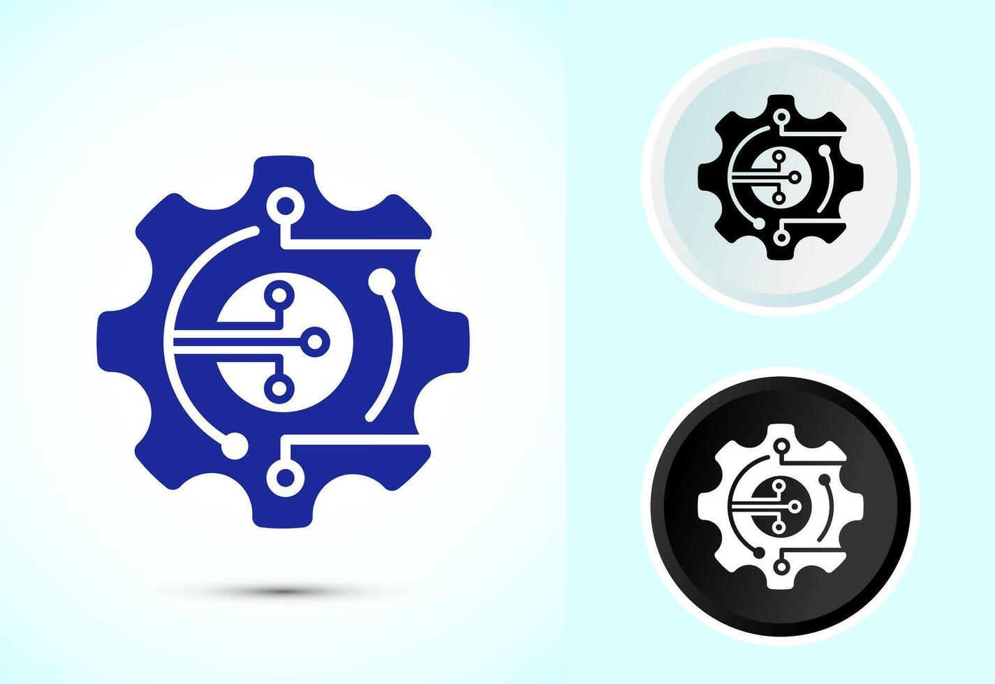 Digital transformation icon. Digitalization sign suitable for mobile apps, and web vector