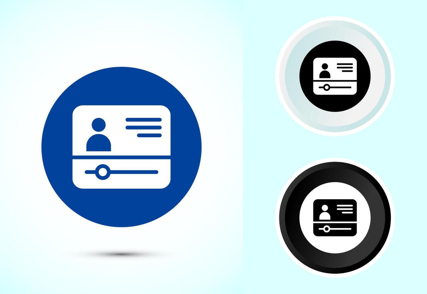lectures icon design, conference icon, Online seminar sign vector