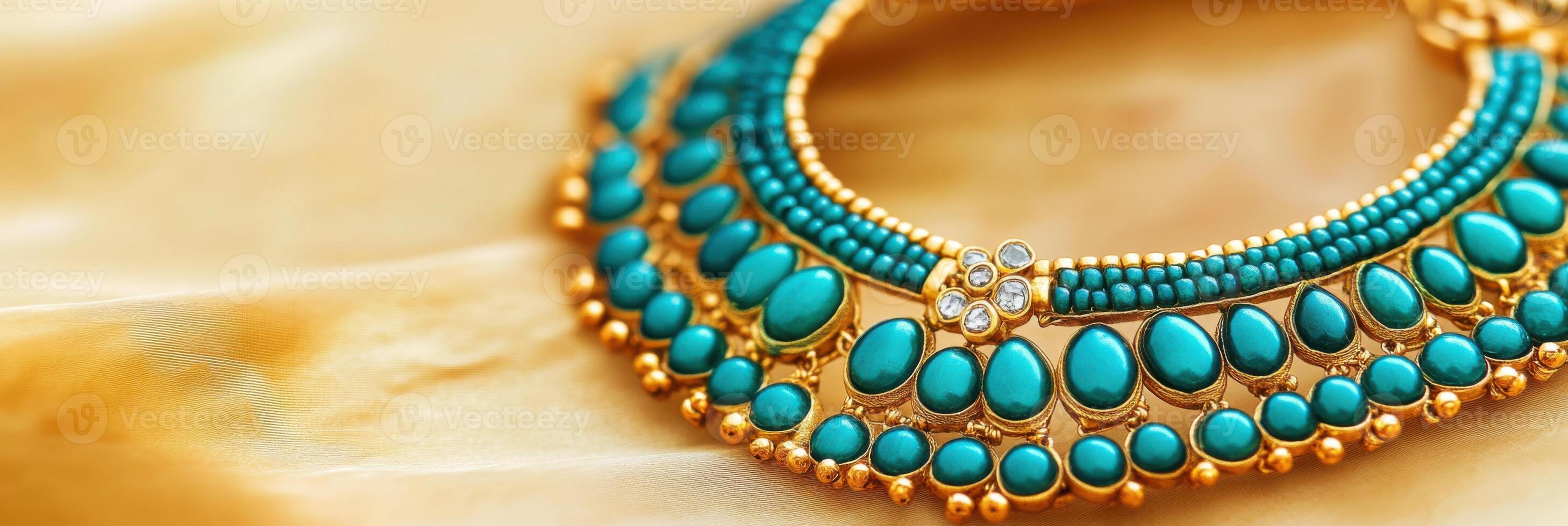 Bohemian-inspired green necklace with intricate beading showcasing earthy tones and handmade charm suitable for a unique accessory collection photo